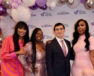Yan Katsnelson at Fibroid Fighters even with Cynthia Bailey
