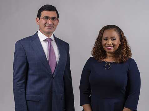 Fibroid Fighters Founder Yan Katsnelson,MD and Erica Taylor