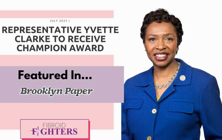 Rep Yvette Clarke. award
