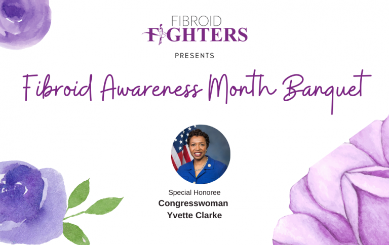 Congresswoman Yvette Clarke Honored By Fibroid Fighters