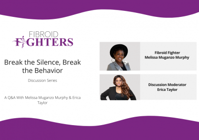 Melissa Muganzo Murphy speaks to Erica taylor Fibroid Fighter BTSBTB