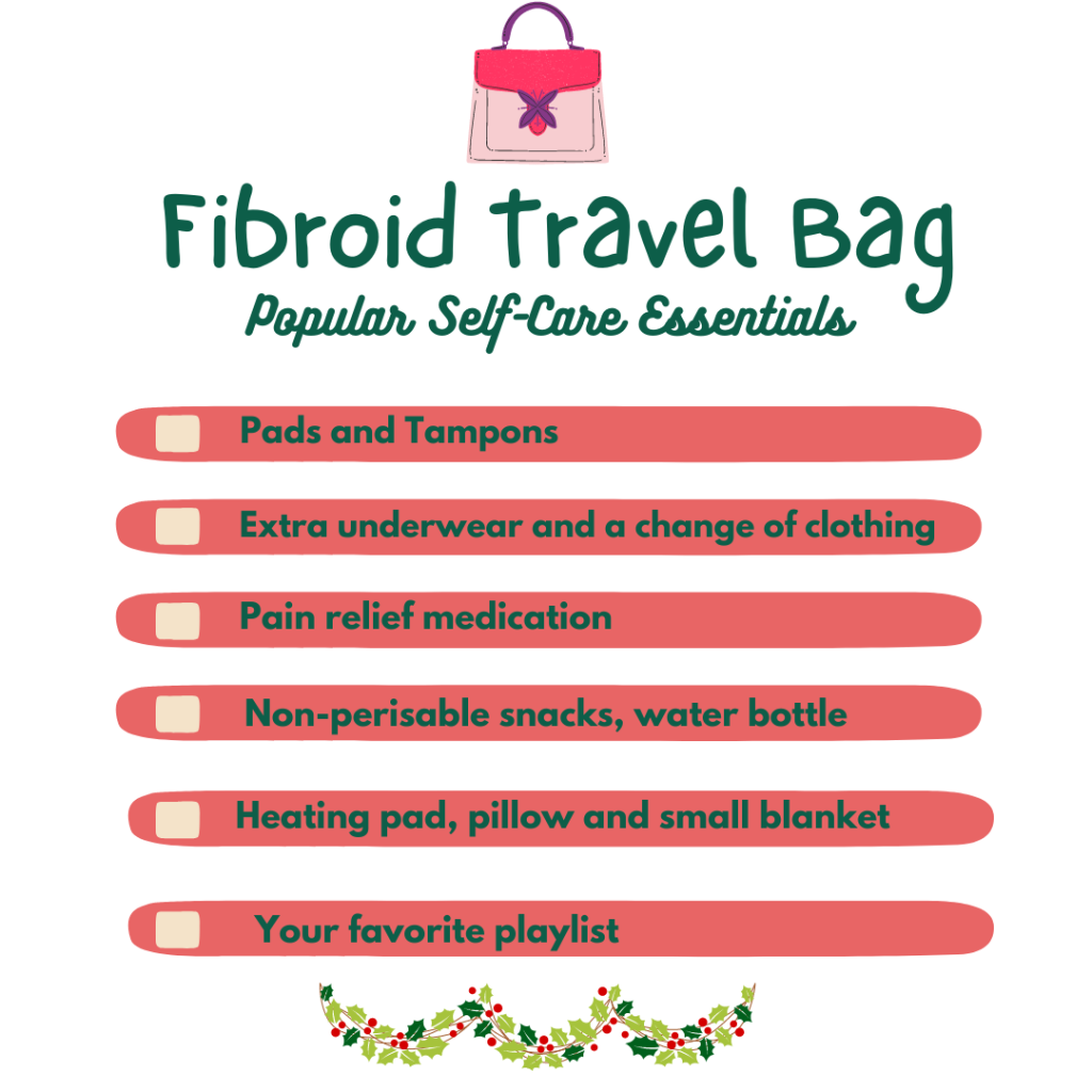 Fibroid Travel Bag